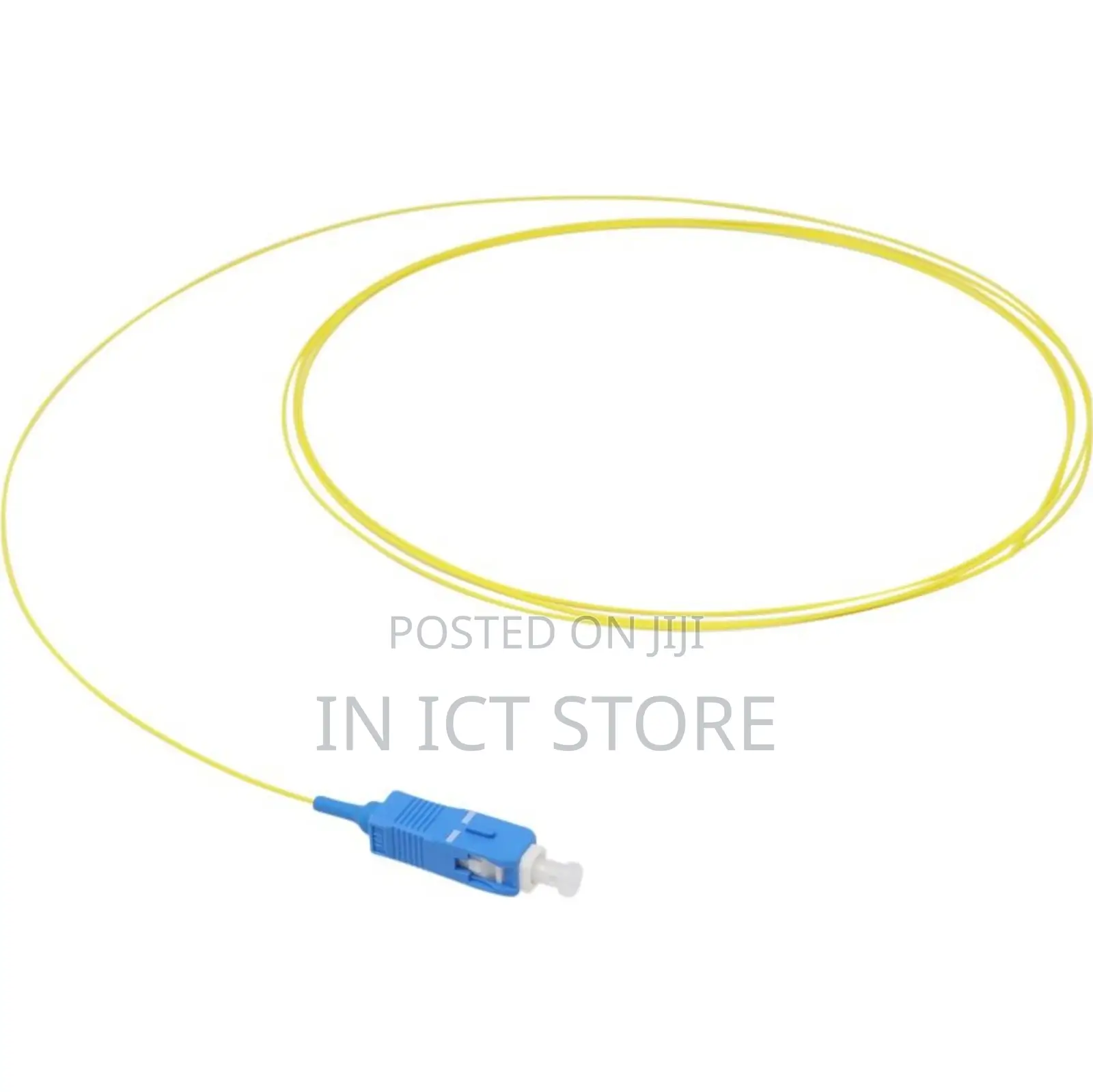 Excel Enbeam Fibre Pigtail OS2 9/125 SC/UPC Yellow 2 M