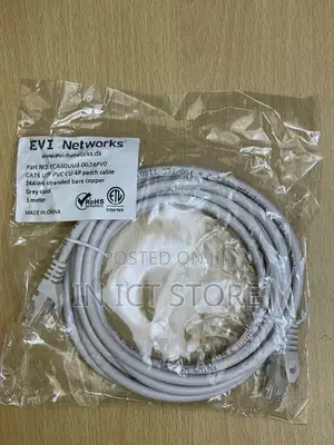 EVI Cat6 3.0m UTP Patch Cable