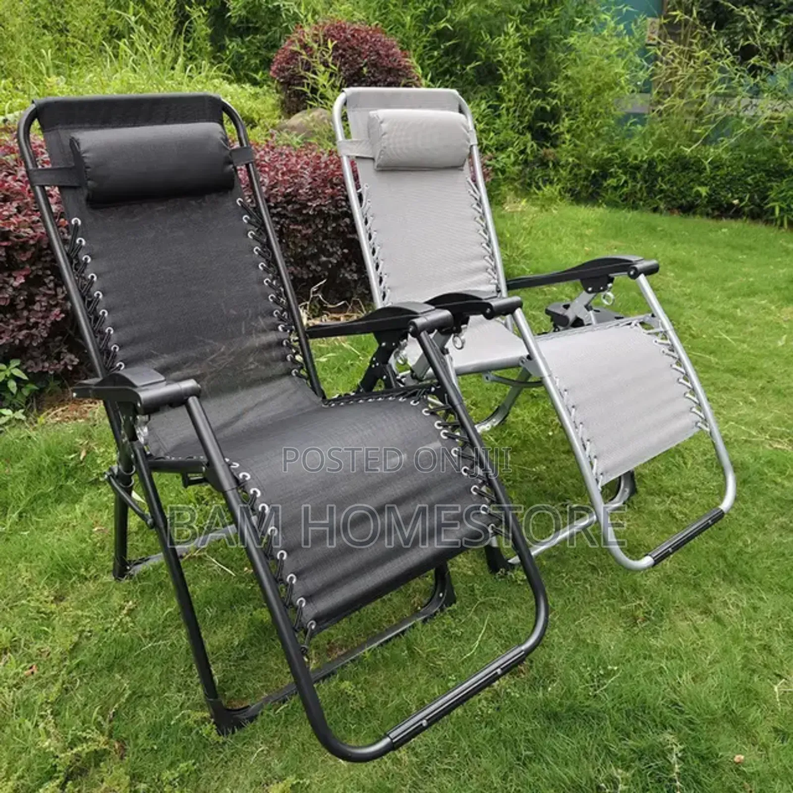 Collapsible Metal Loungers