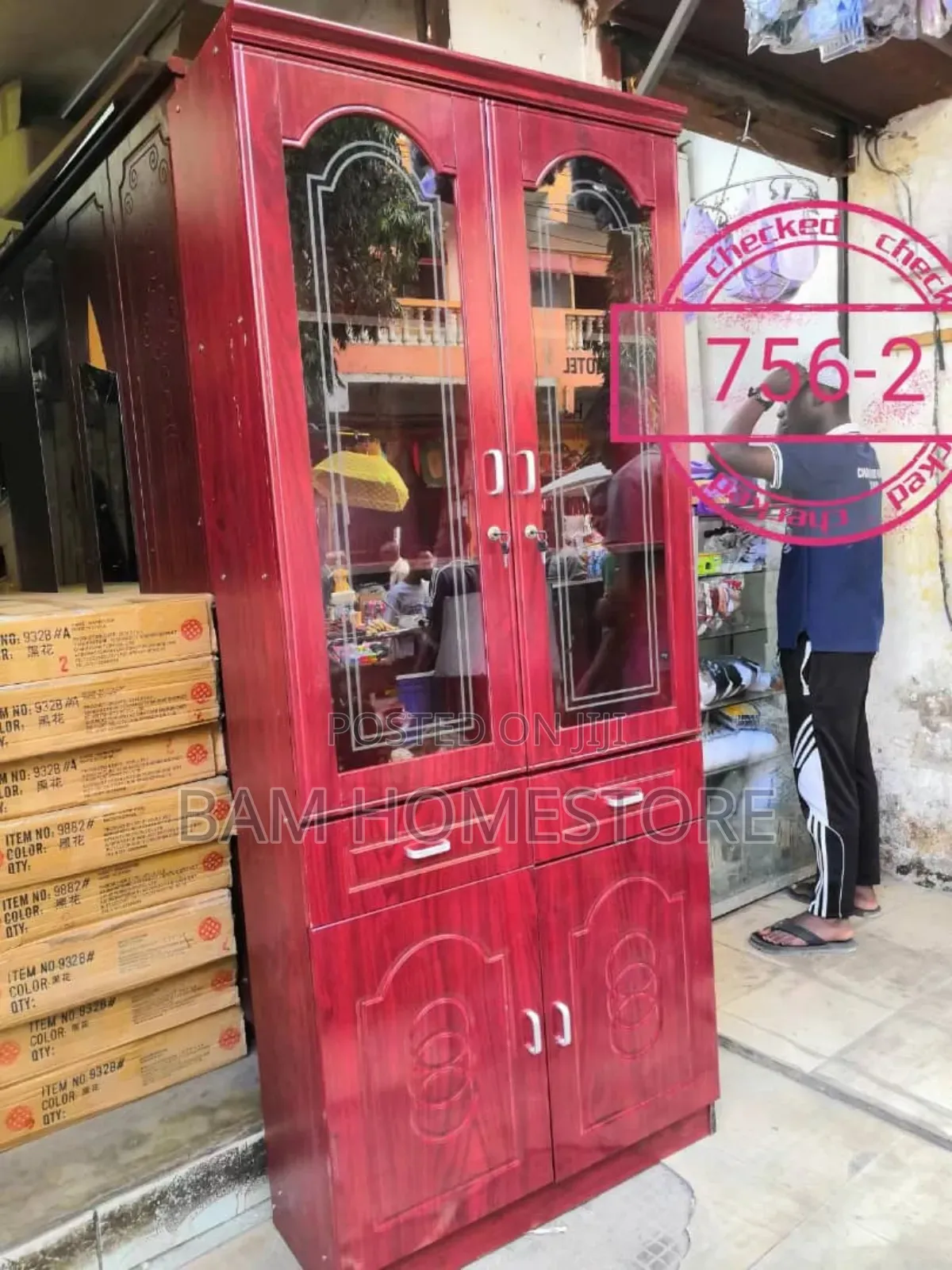 Kabati La Vyombo 2 Doors(Imported)
