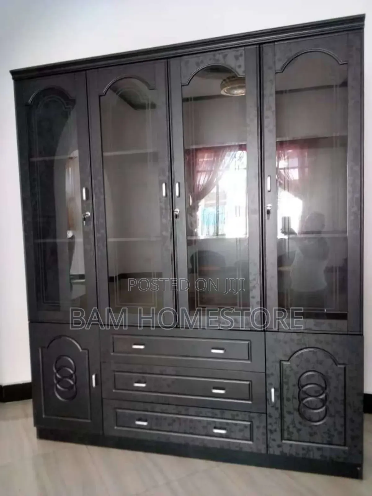 Kabati La Vyombo 4 Doors( Imported From China)