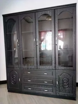 Kabati La Vyombo 4 Doors( Imported From China)