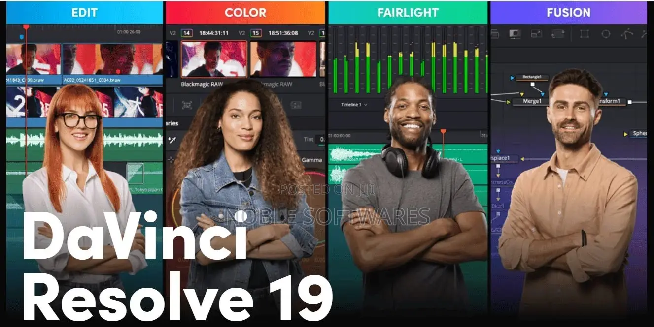 Davinci Resolve Studio 19 + Fusion Studio 19