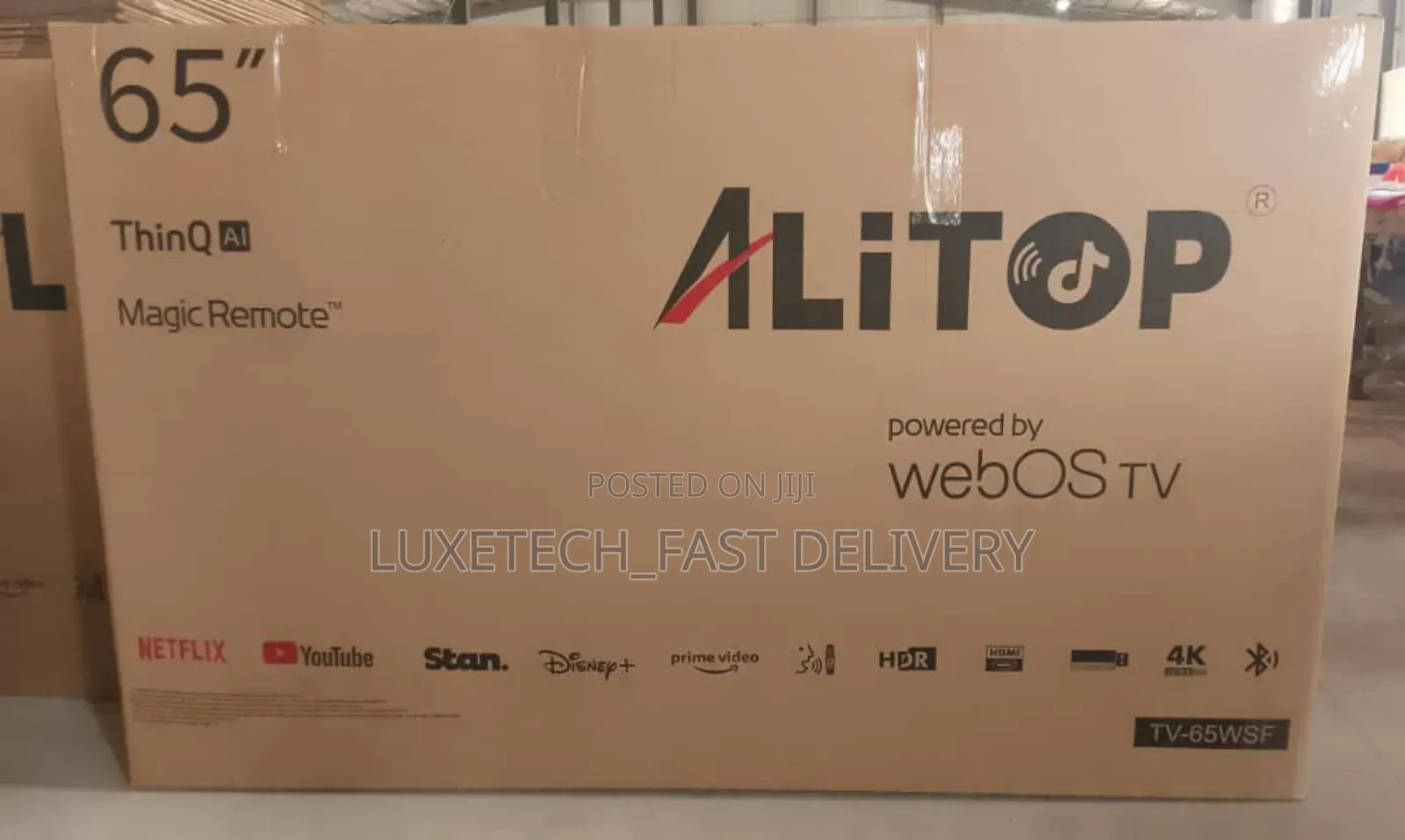 Alitop 65 Inches Smart Uhd Tv Webos