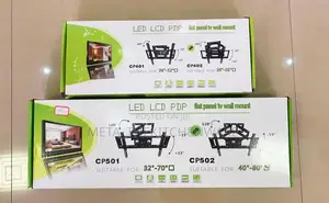 TV Wall Mount Bracket Double Arms Rotate 120 Angle 40-80inch