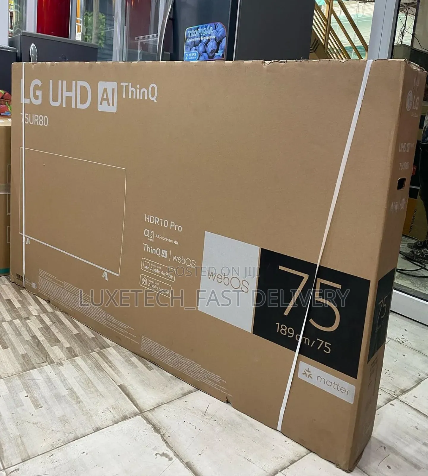 Lg 75 Inches Smart Uhd Tv Ur80