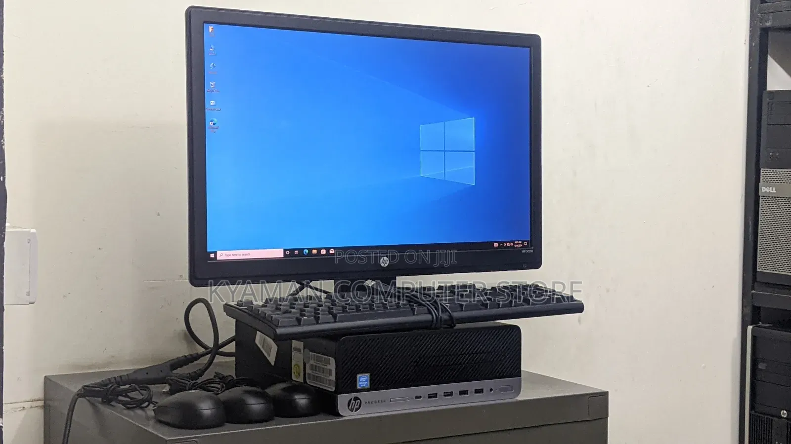 Desktop Computer HP ProDesk 600 G4 8GB Intel Pentium SSD 256GB