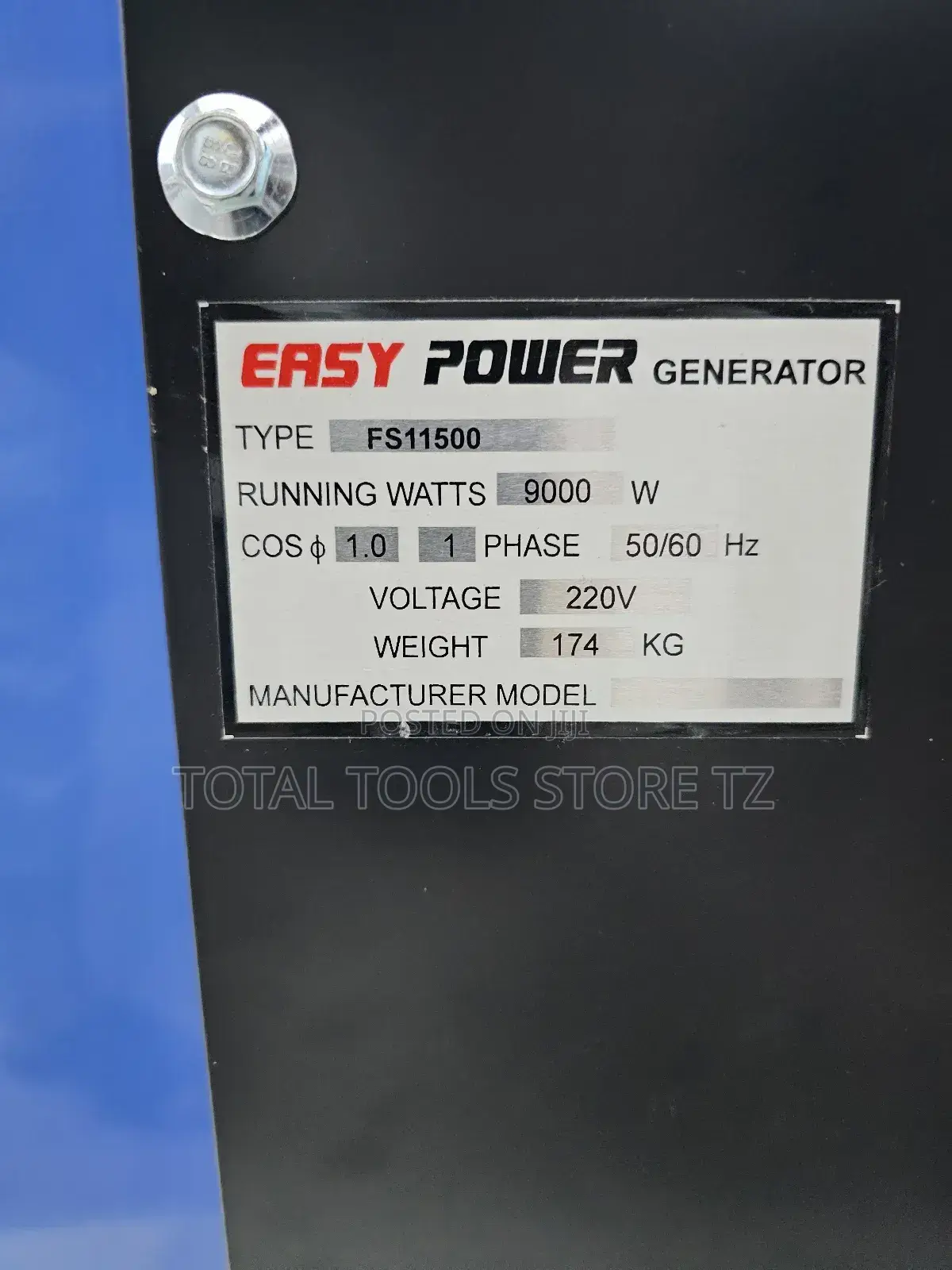 Easy Power Diesel Generator 9kva