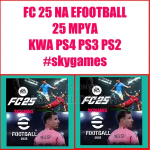 Games Mpya Za Mpira Fc 25 Na Pes 25 Ps4 Ps3 Ps2