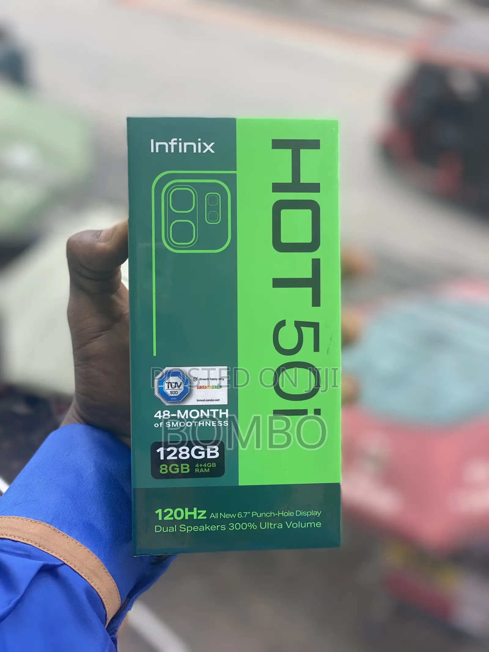 New Infinix Hot 50i 128 GB Black