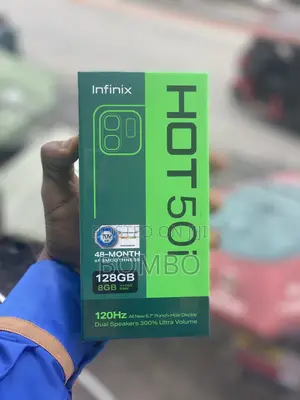 New Infinix Hot 50i 128 GB Black