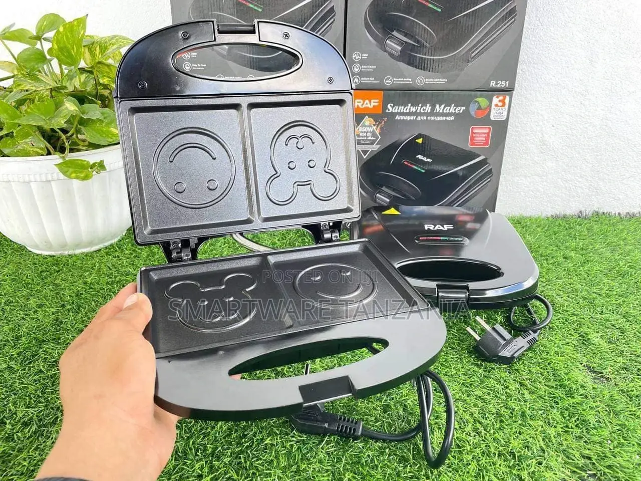 Electric Sandwich Machine, Waffle Maker, Panini Maker