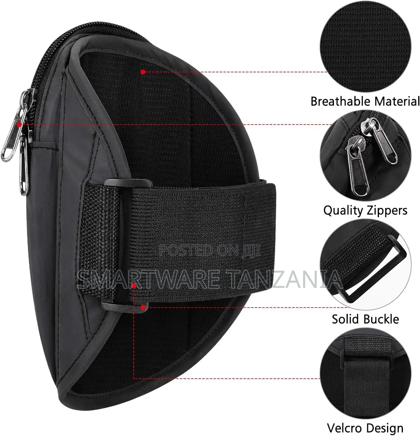 Running Phone Armband, Sweatproof Workout Phone Holder