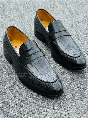 Brown Black Classic Shoes