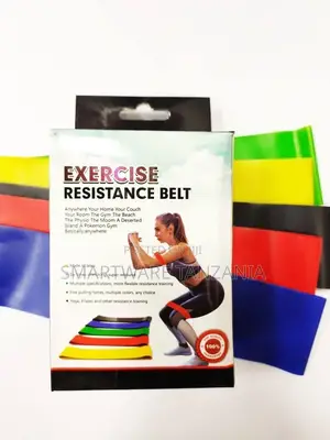 Set Of 5 Resistance Loop Bands For Exercise Sports Fitness