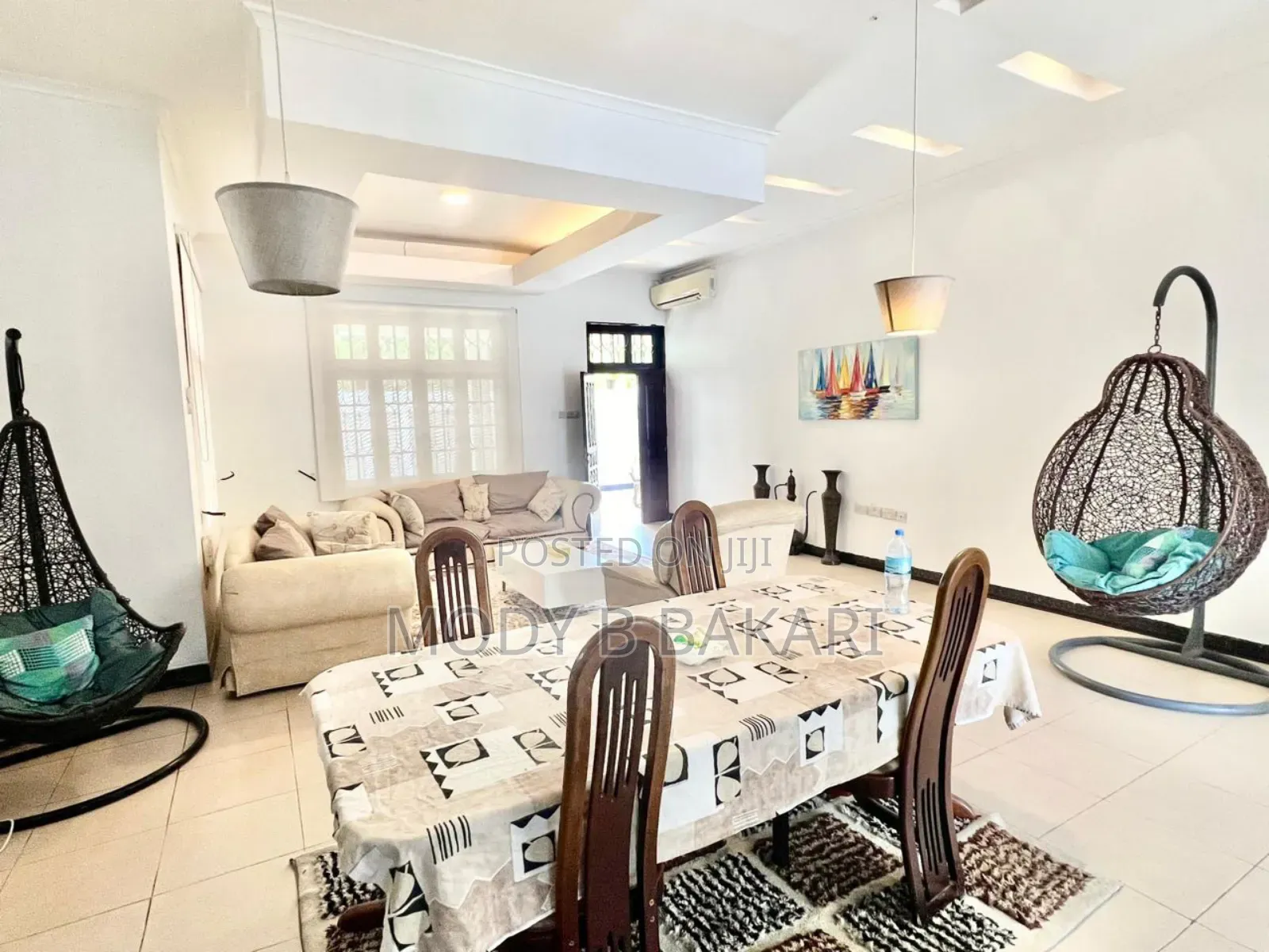 Furnished 3bdrm House in Msasani for rent