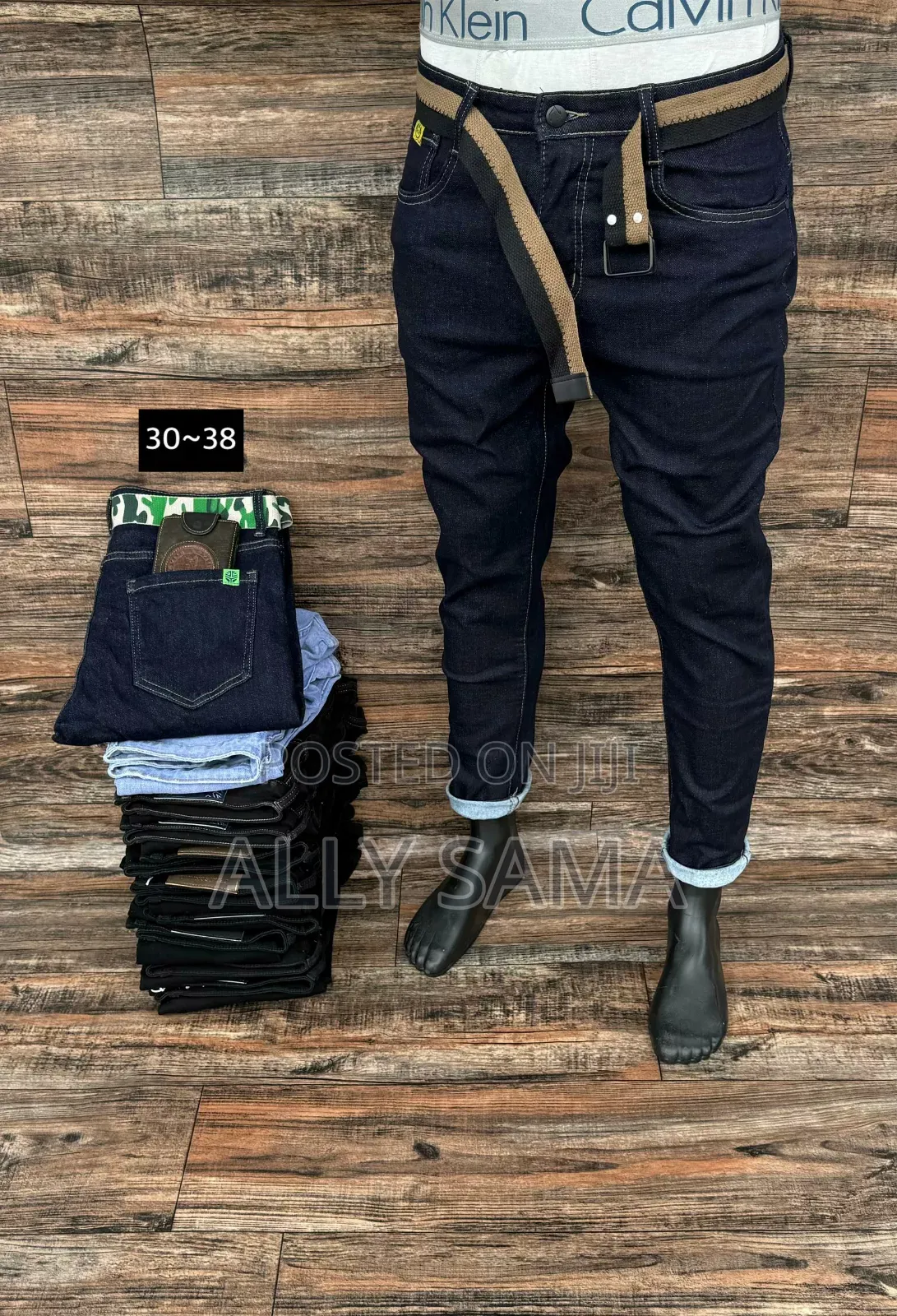Mens Jeans Black Quality