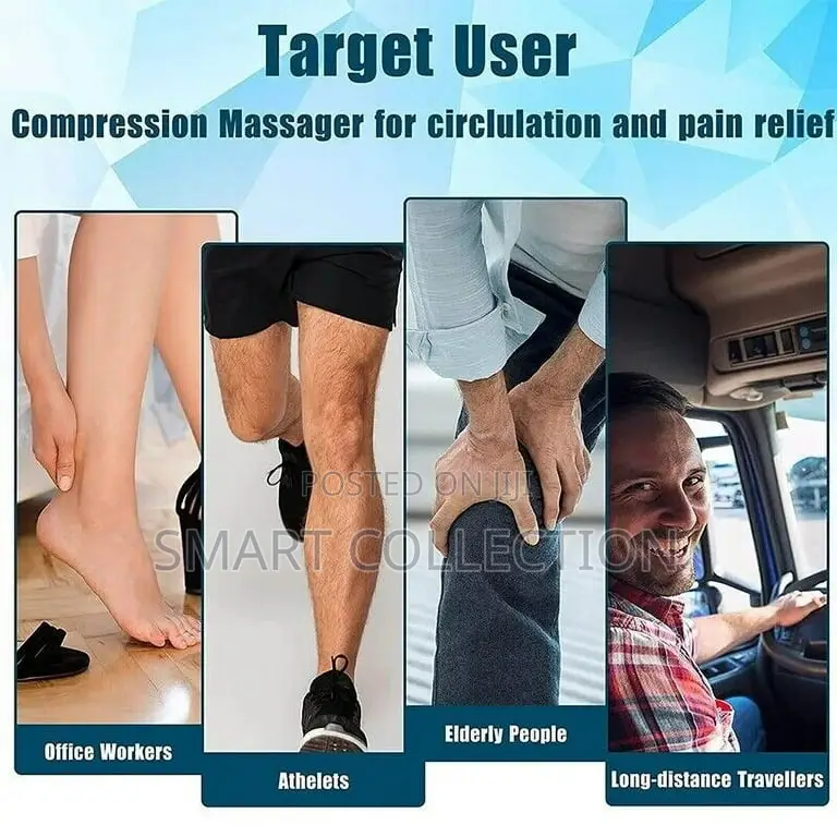Electric Leg Compression Massager for Foot,Calf Thigh