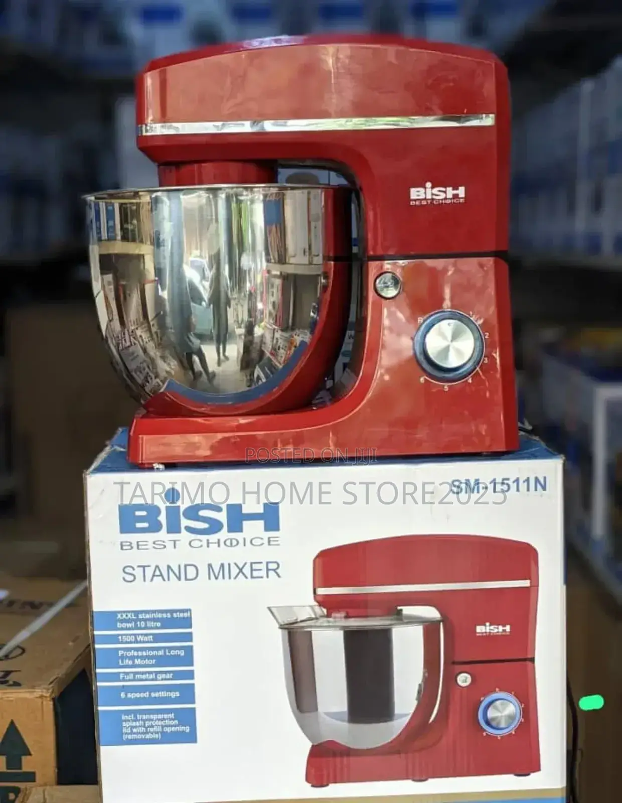 Bish Stand Mixer 10L TSH/