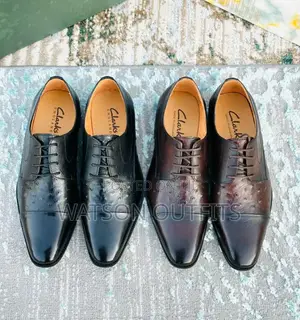 Viatu Vya Ngozi Vya Clarks