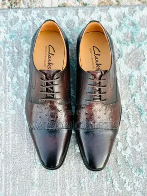 Viatu Vya Ngozi Vya Clarks