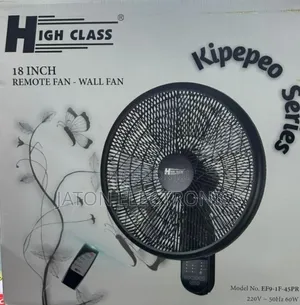 Highclass Wall Fan 18 Size With Remote