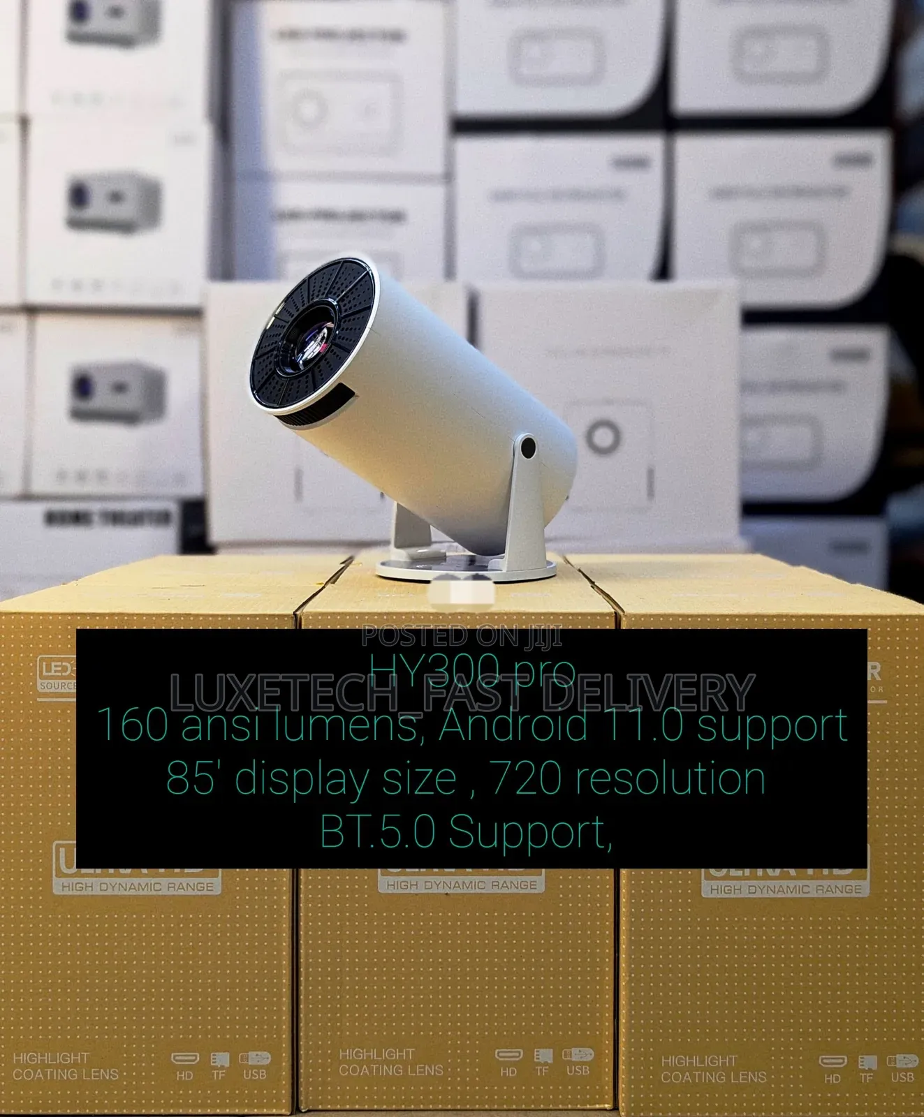 Ultra Hd Smart Projector Hy300