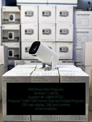 P30 Smart Mini Projector