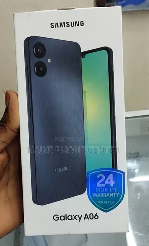 New Samsung Galaxy A06 64 GB Black