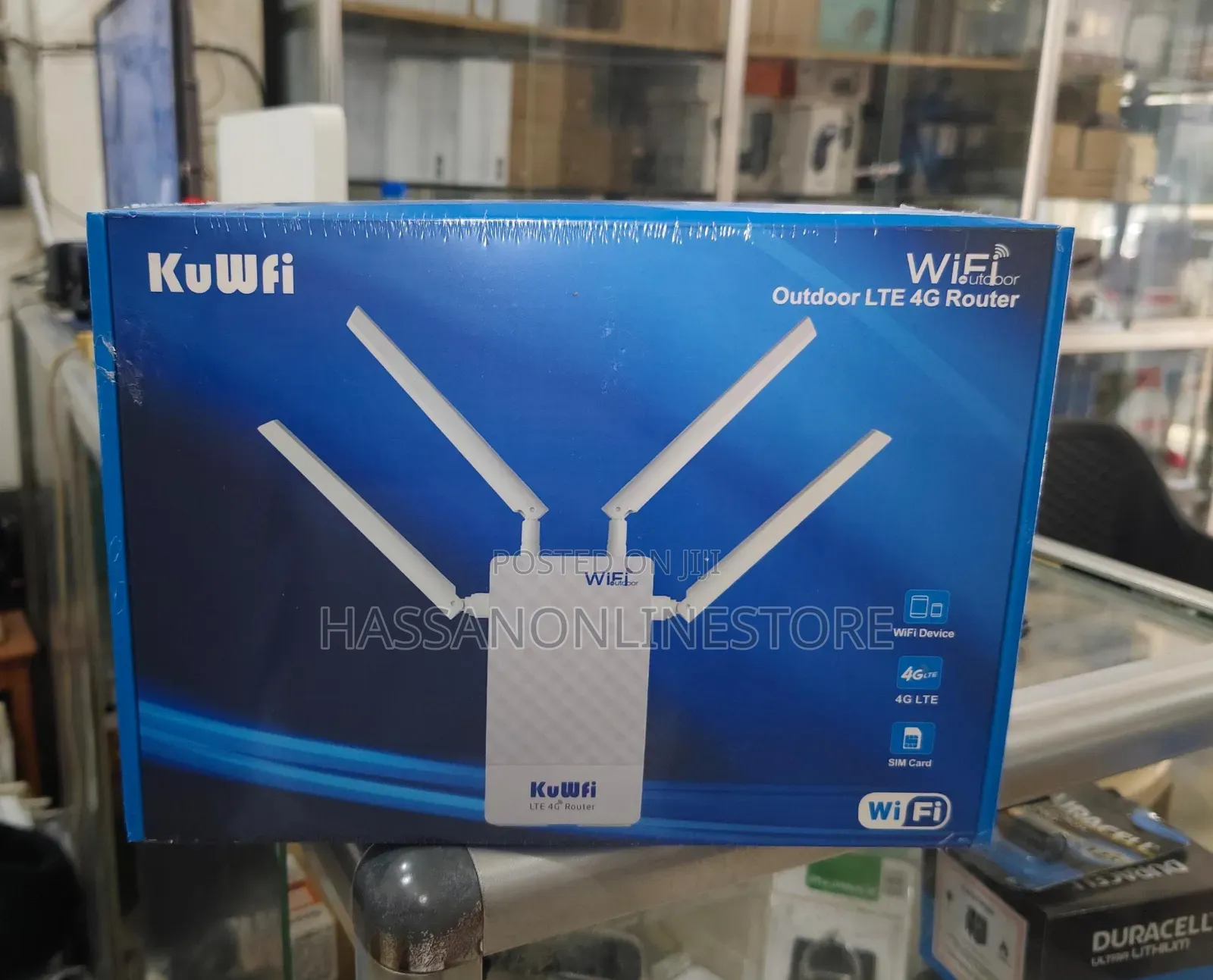 Kuwfi 4G LTE Outdoor Router With SIM Card Slot CPF905-CF5