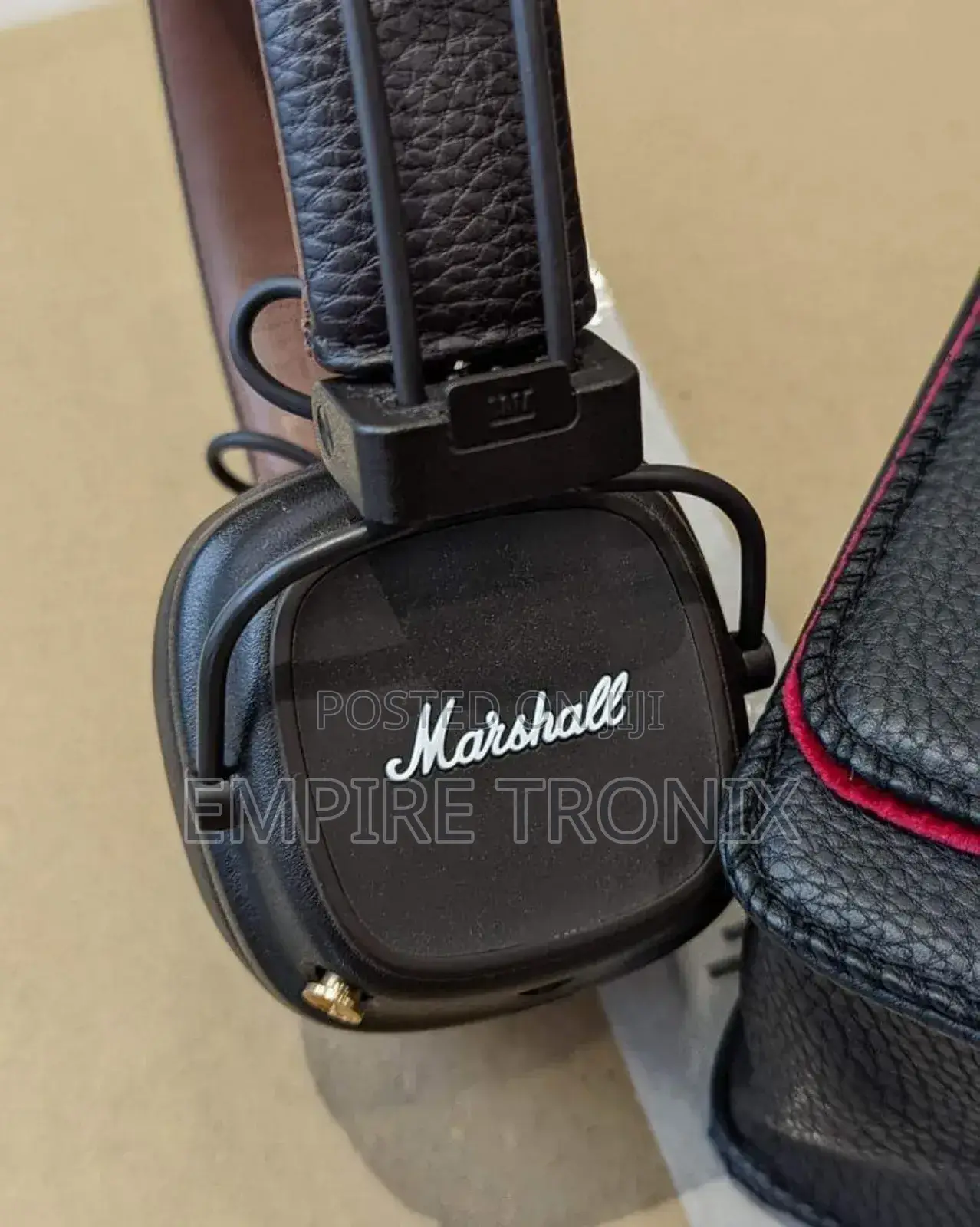 Marshall Major 4 Headphone With Wireless Charging – Black