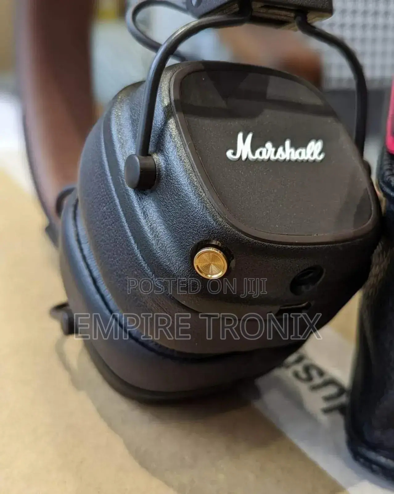 Marshall Major 4 Headphone With Wireless Charging – Black