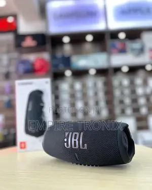JBL Charge 5 Portable Bluetooth Speaker (Black)
