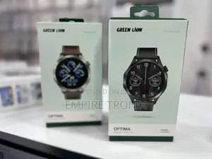 Green Lion Optima Smart Watch - Silver - 1.43"