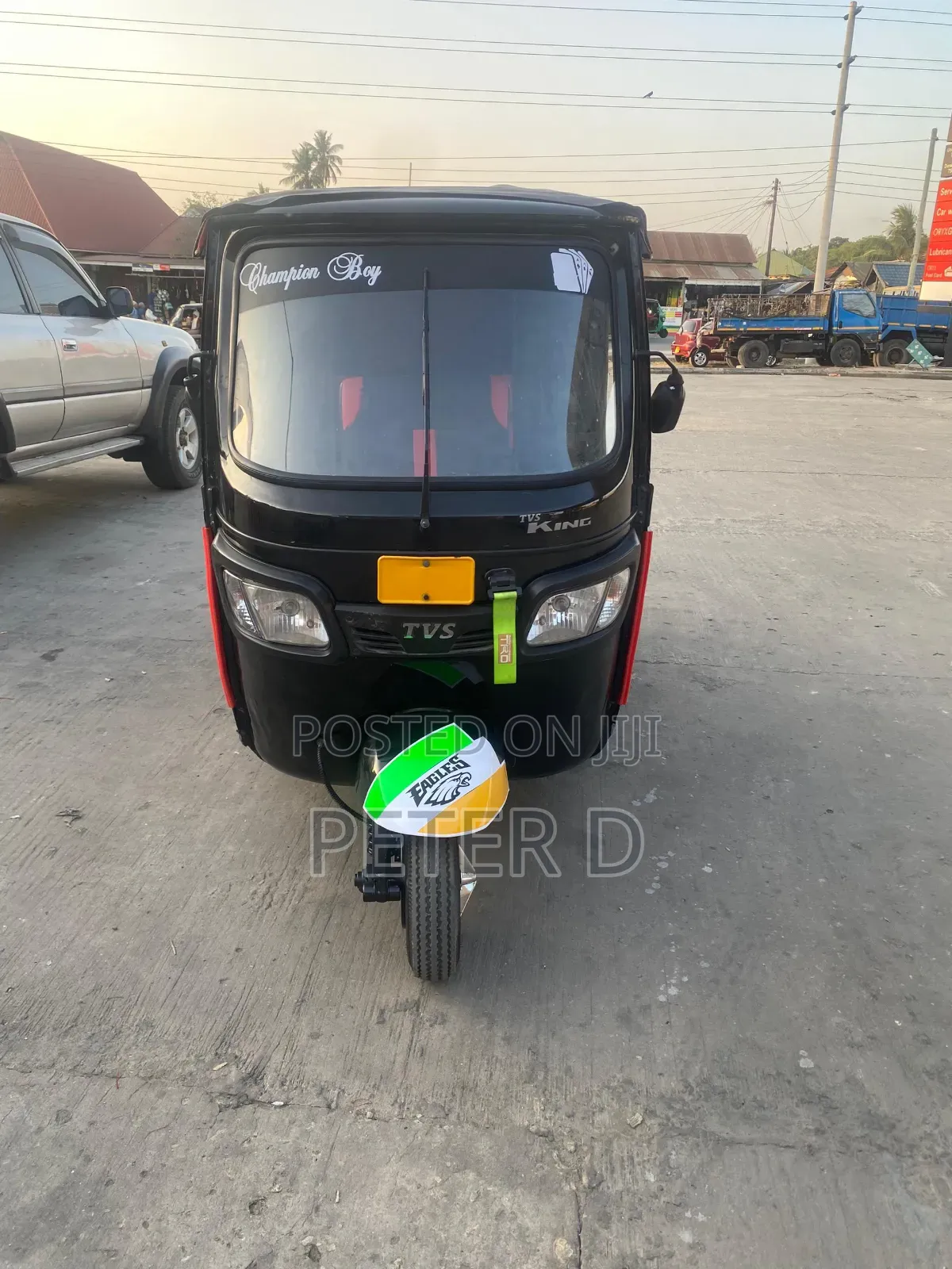 TVS King Deluxe Plus iTouch Start 2024 Beige