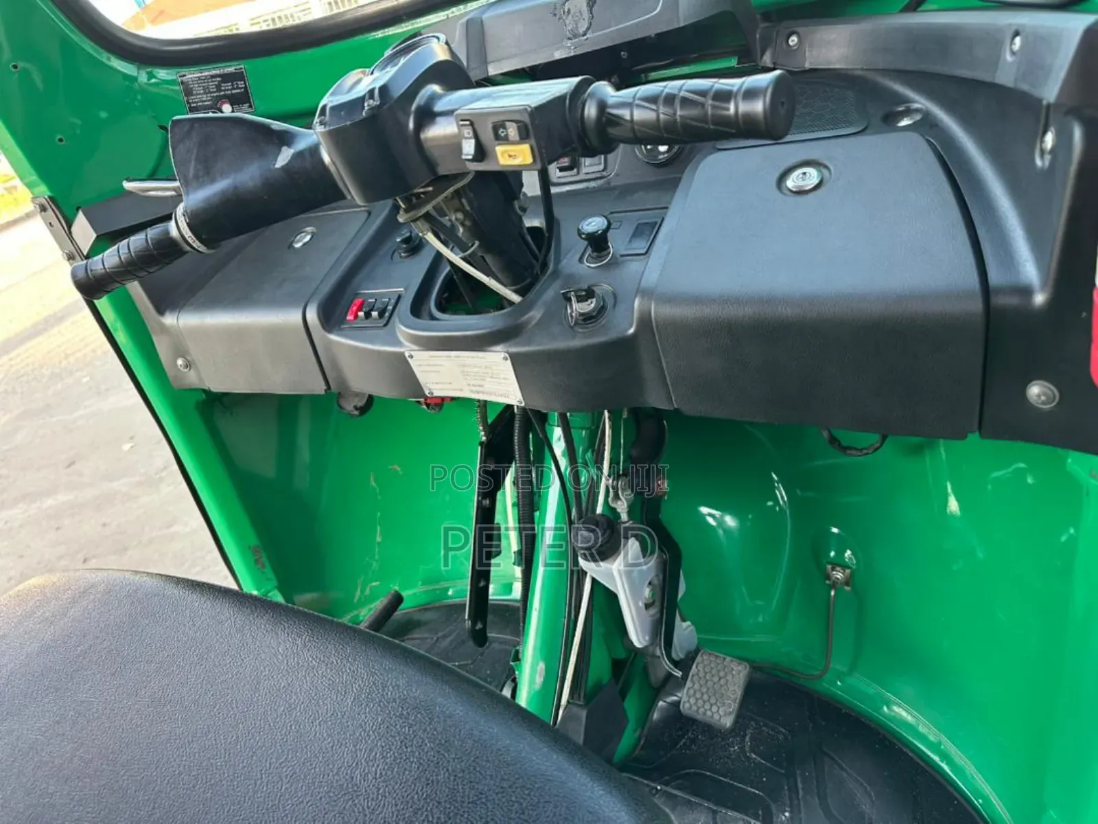 TVS King Deluxe Plus iTouch Start 2024 Green