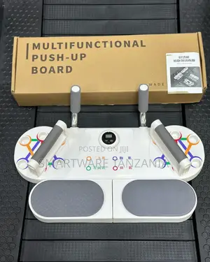 Push Up Board, Portable Workout Board With Resistance Bands