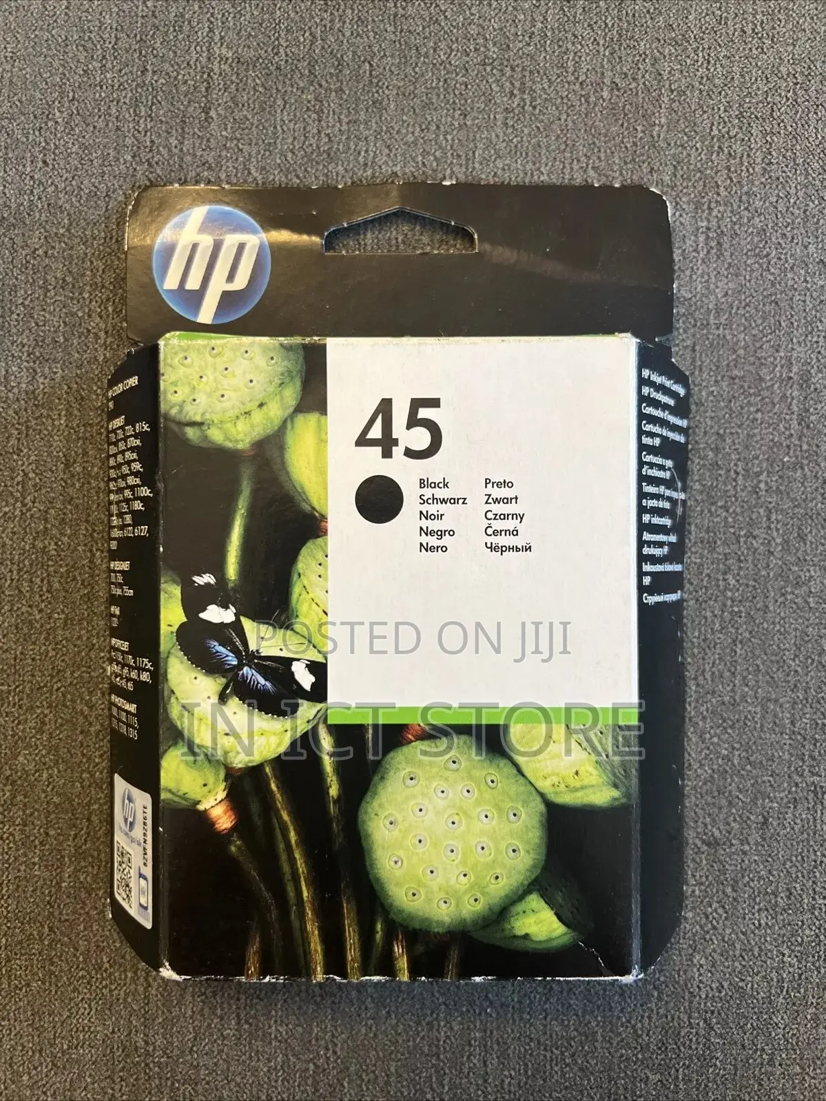 Genuine HP 45 Black Ink Cartridge 51645AE