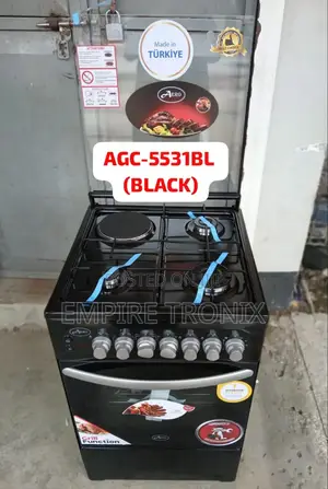AERO Gas Cooker AGC-5531BL(BLACK)