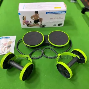 Abdominal Wheel Roller Resistance Bands Fitness Muscle