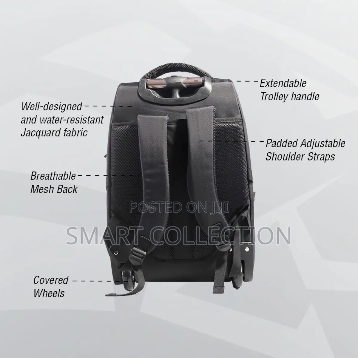 Kingsons Business Laptop Trolley Backpack - Prime Series