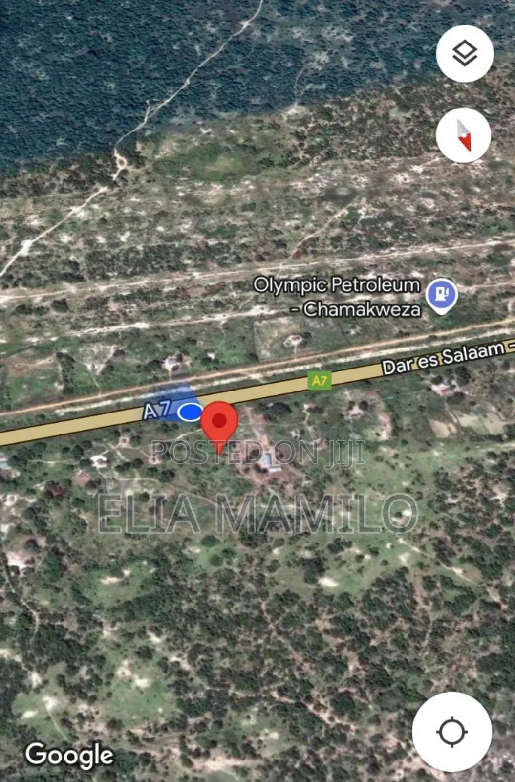 8 Acres for Sale on Road Side in Chamakweza Chalinze.
