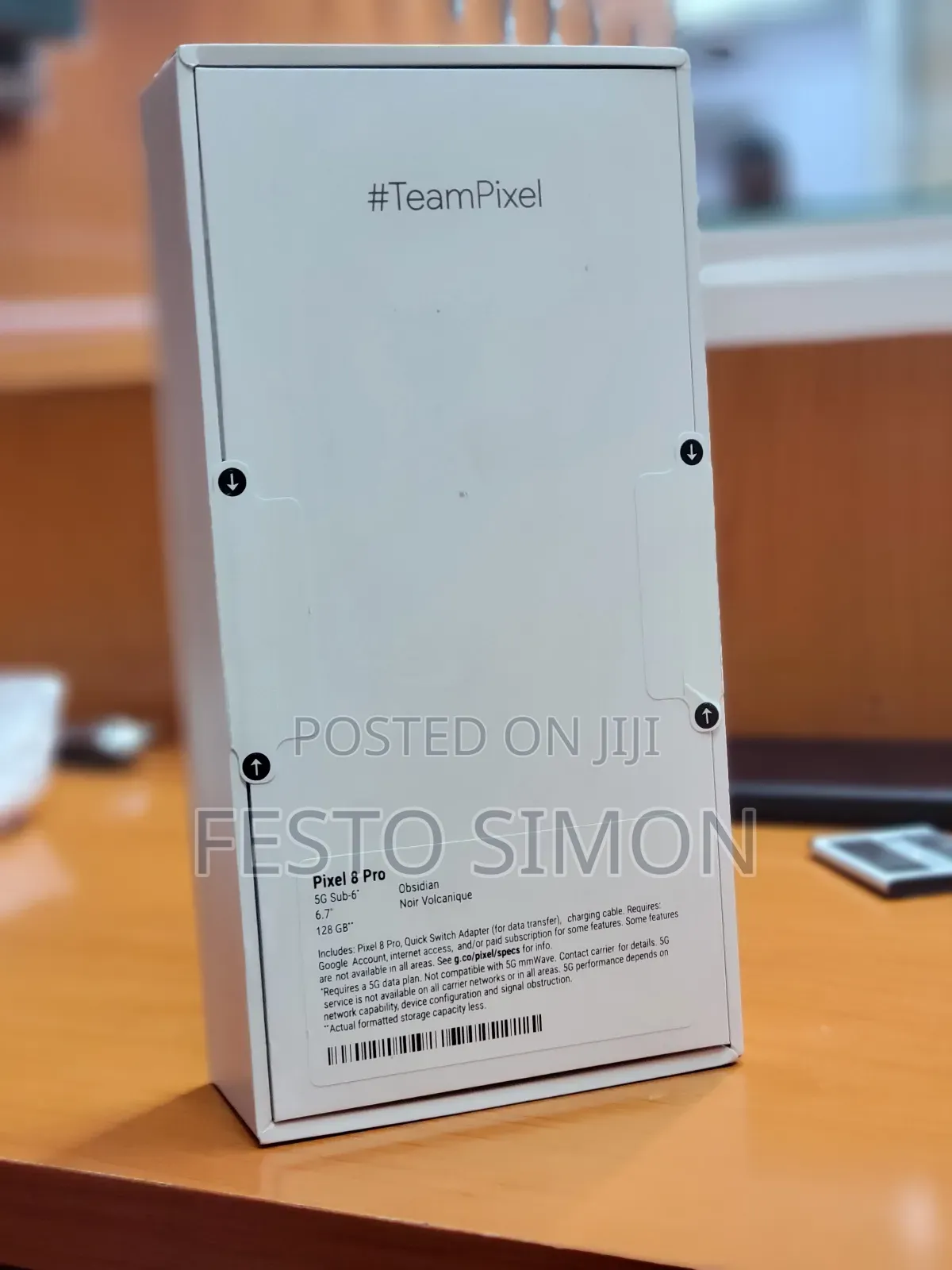 New Google Pixel 8 Pro 128 GB Black