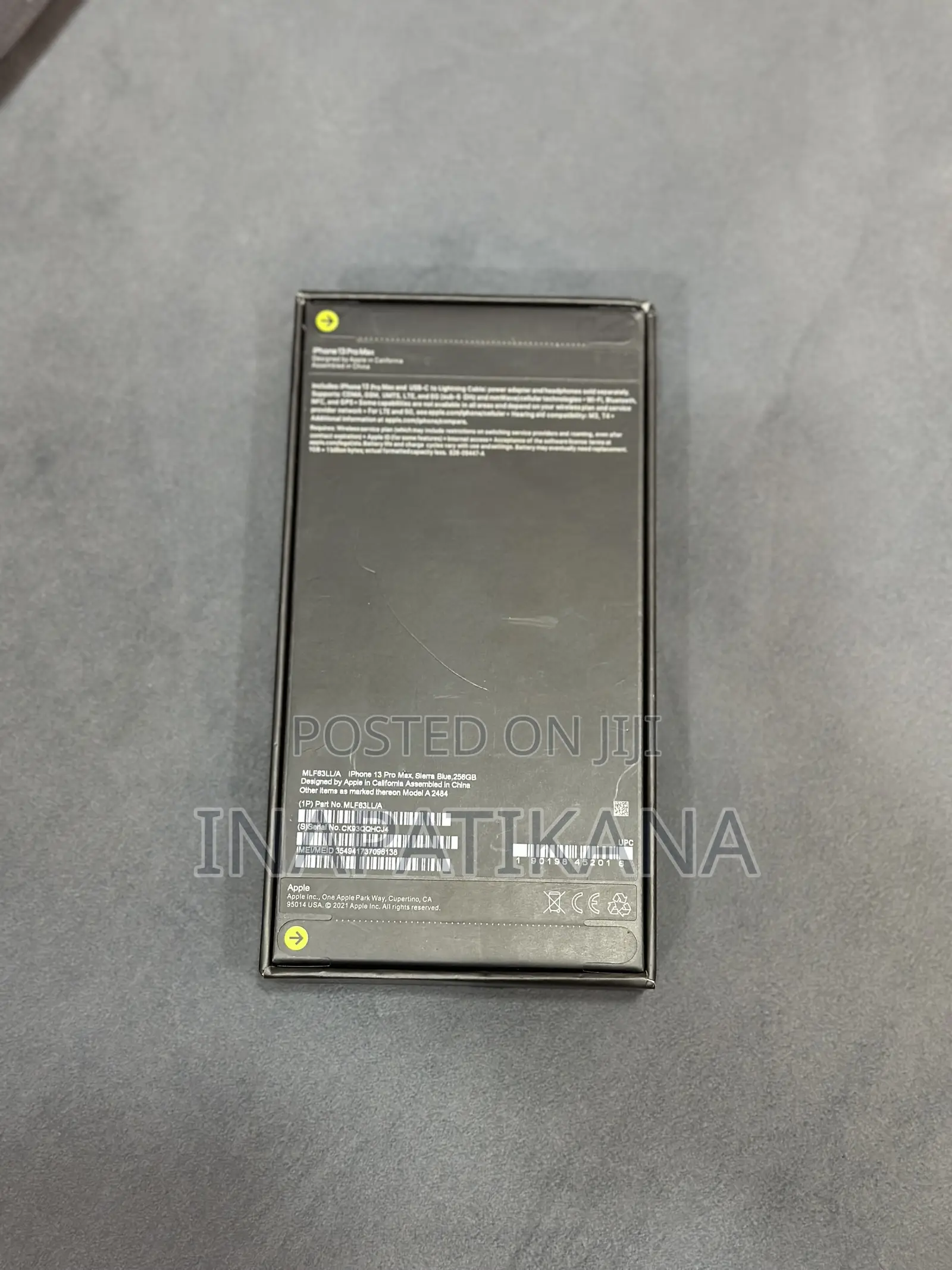 New Apple iPhone 13 Pro Max 256 GB Blue