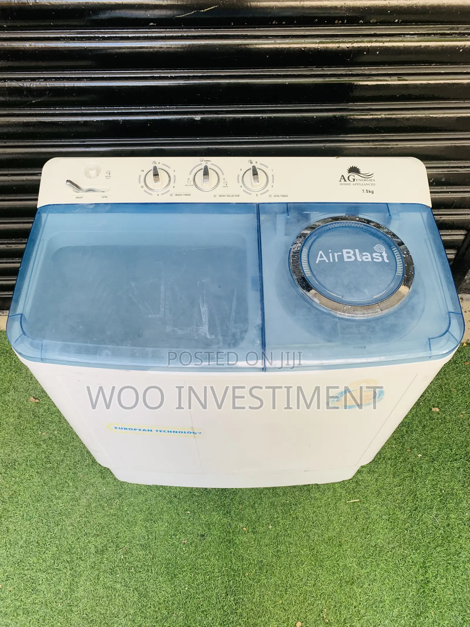 Washing Mashine Mpya Sana 7.5kg Clean Inafua Na Kukamua.