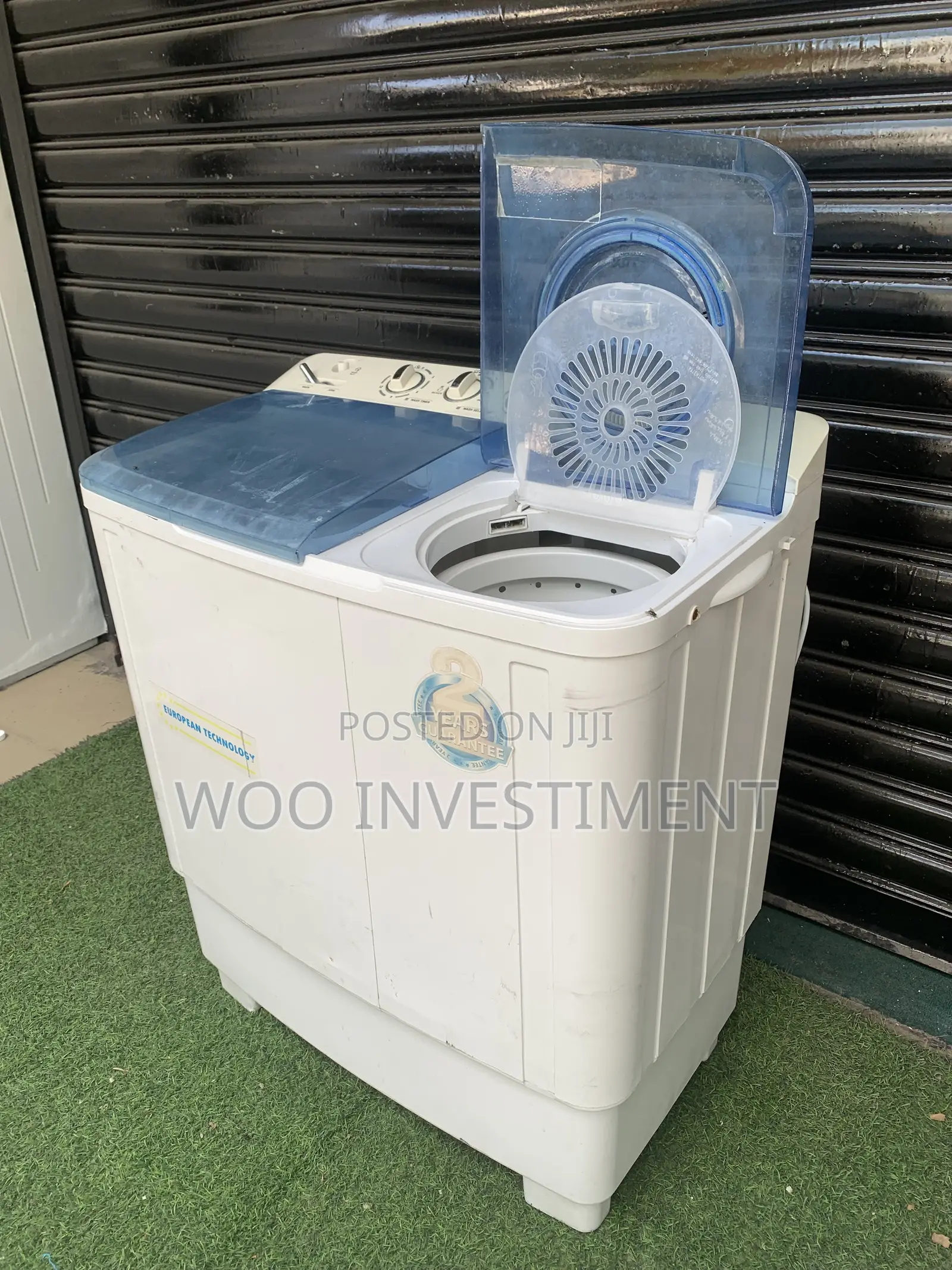 Washing Mashine Mpya Sana 7.5kg Clean Inafua Na Kukamua.