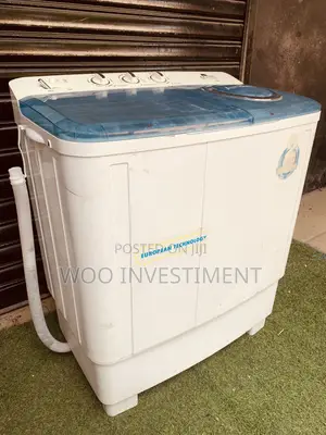 Washing Mashine Mpya Sana 7.5kg Clean Inafua Na Kukamua.