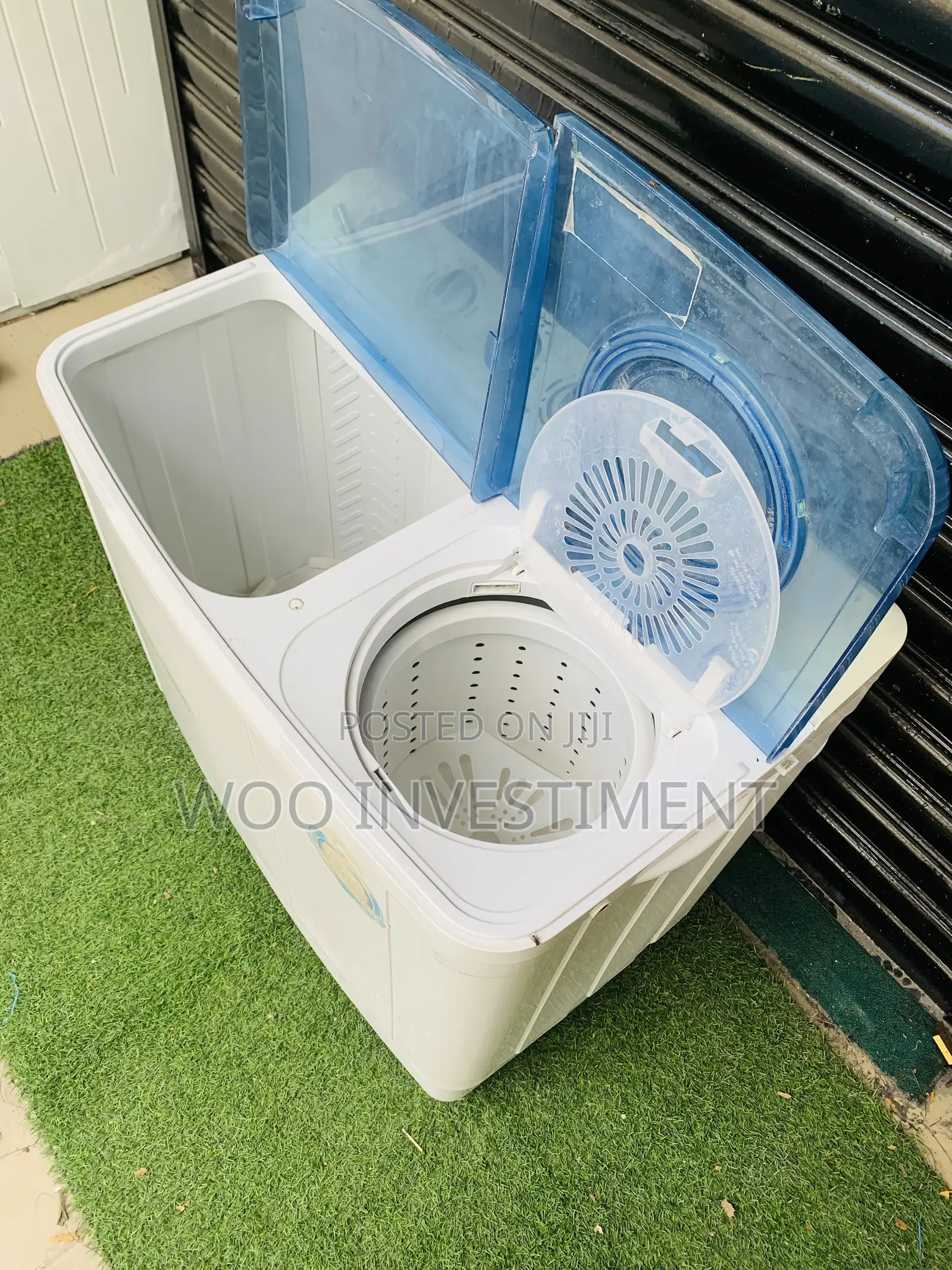 Washing Mashine Mpya Sana 7.5kg Clean Inafua Na Kukamua.