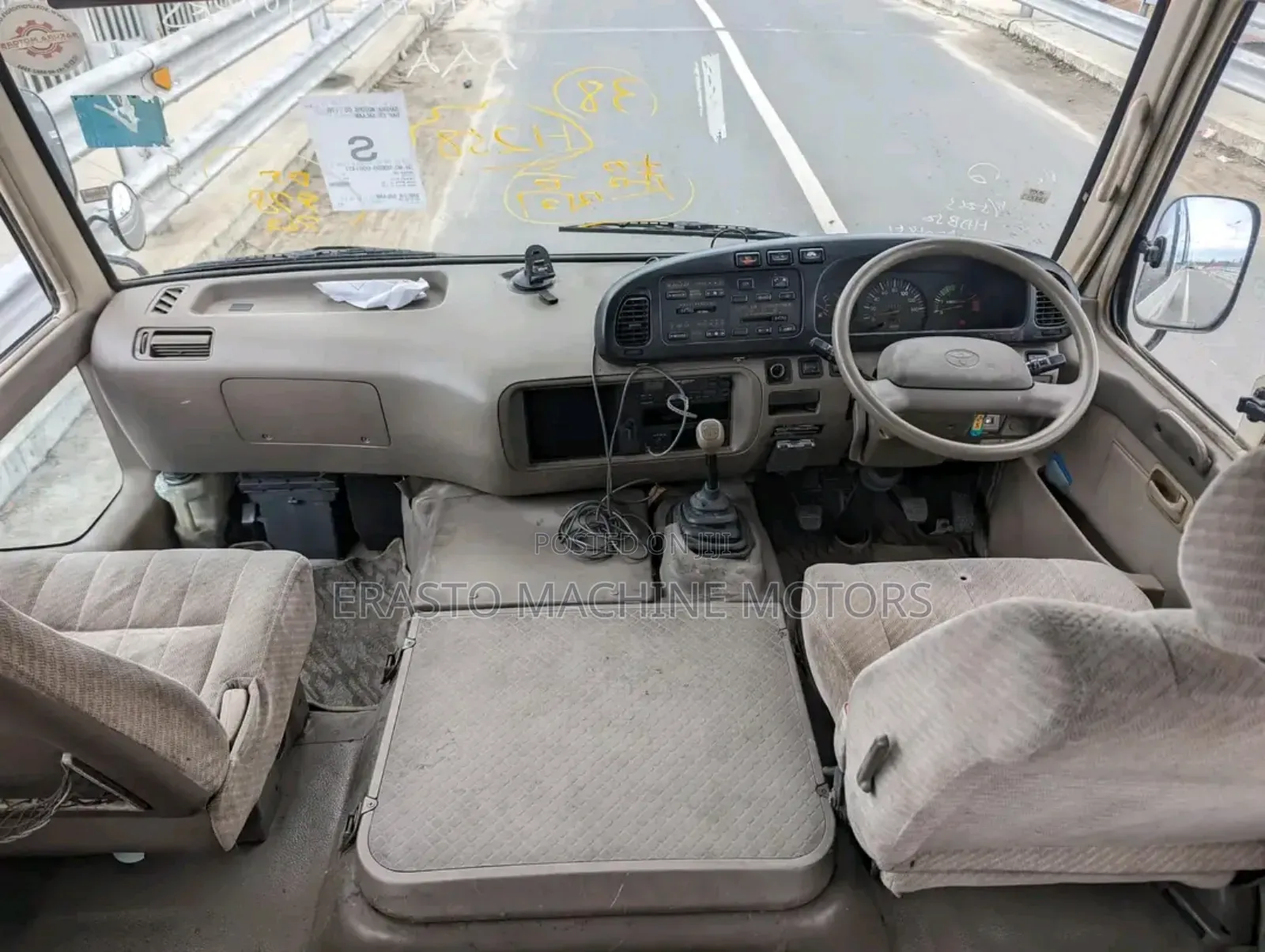 Toyota Coaster 2002 Brown