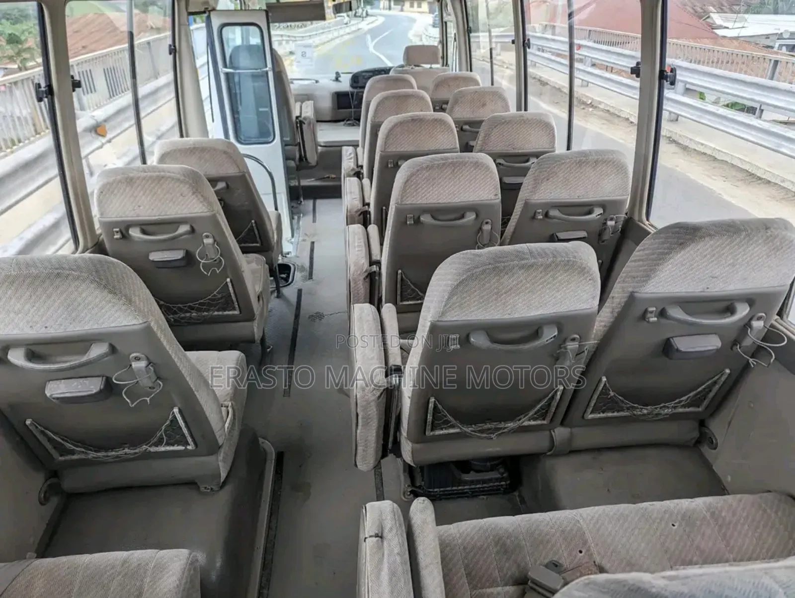 Toyota Coaster 2002 Brown